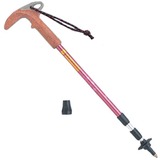 EVERNEW(エバニュー) スライドステッキ3段兼用コルク EBH353 T型グリップトレッキングポール