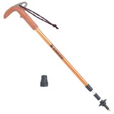 EVERNEW(エバニュー) スライドステッキ3段兼用コルク110 EBH354 T型グリップトレッキングポール
