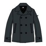 HELLY HANSEN(ヘリーハンセン) ナイロンピーコート Men’s HH19609 ブルゾン(メンズ)