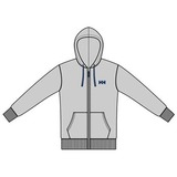 HELLY HANSEN(ヘリーハンセン) HH39626 フルジップフーディー Men’s HH39626 ブルゾン(メンズ)