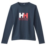 HELLY HANSEN(ヘリーハンセン) ロゴ ロングスリーブ Tシャツ Women’s HW39813 Tシャツ･カットソー長袖(レディース)