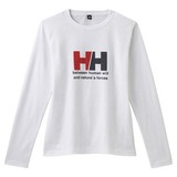 HELLY HANSEN(ヘリーハンセン) ロゴ ロングスリーブ Tシャツ Women’s HW39813 Tシャツ･カットソー長袖(レディース)