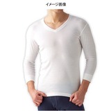 ミズノ(MIZUNO) ミドルウエイトVネック長袖シャツ 73CM81201 長袖アンダーシャツ(メンズ)