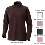 ミズノ(MIZUNO) ブレスサーモ･サーマルライト長袖ジップネックシャツ Women’s 73EW05168 シャツ･ポロシャツ(レディース)