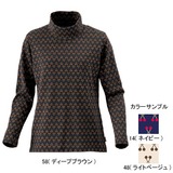 ミズノ(MIZUNO) ブレスサーモ･ジャカードハイネックシャツ Women’s 73EW11548 シャツ･ポロシャツ(レディース)
