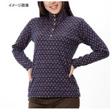 ミズノ(MIZUNO) ブレスサーモ･ジャカードボタンネックシャツ Women’s 73EW11614 シャツ･ポロシャツ(レディース)