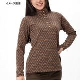 ミズノ(MIZUNO) ブレスサーモ･ジャカードボタンネックシャツ Women’s 73EW11658 シャツ･ポロシャツ(レディース)