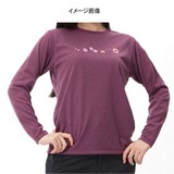 ミズノ(MIZUNO) ライトインナープリント長袖Tシャツ Women’s 73TW10566 Tシャツ･カットソー長袖(レディース)