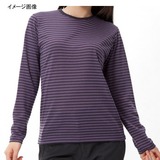 ミズノ(MIZUNO) ボーダーニット長袖Tシャツ Women’s 73TW10669 Tシャツ･カットソー長袖(レディース)