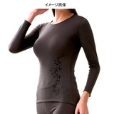 ミズノ(MIZUNO) ファッションインナー クルーネック長袖シャツ Women’s 75CW00108 長袖アンダーウェア(レディース)