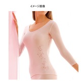 ミズノ(MIZUNO) ファッションインナー ラウンドネック7分袖シャツ Women’s 75CW00268 長袖アンダーウェア(レディース)