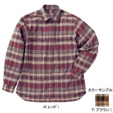 ムッシュ(MUSSHU) アクリル+速乾レディスチェックシャツ 55215 シャツ･ポロシャツ(レディース)