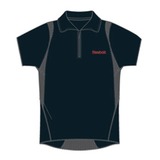 Reebok(リーボック) TAIKAN ダブルレイヤー ジップアップ ポロシャツ男性用 K32884-648315 半袖シャツ(メンズ)