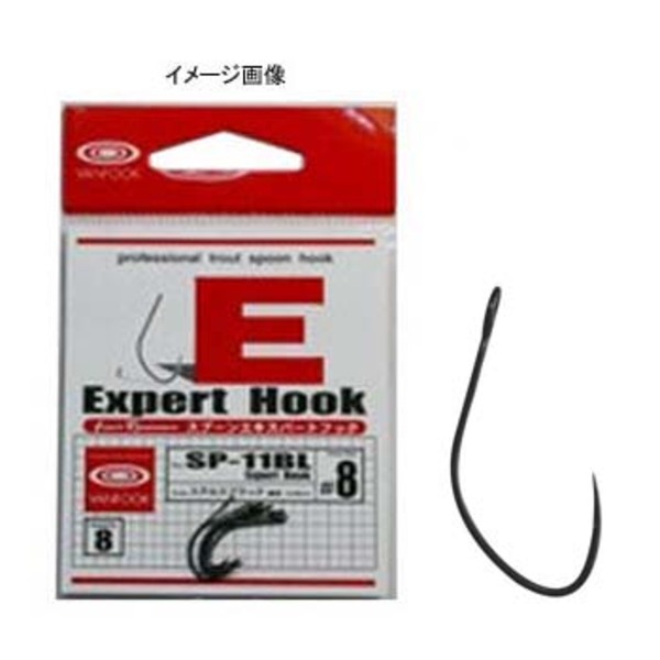 ヴァンフック(VANFOOK) スプーンエキスパートフック(バーブレス) SP-11BL シングルフック(トラウト用)
