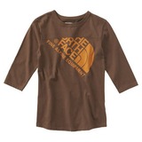 THE NORTH FACE(ザ･ノース･フェイス) Jumbo LOGO 3/4 Tee Women’s ATW32002 Tシャツ･カットソー長袖(レディース)