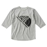 THE NORTH FACE(ザ･ノース･フェイス) JUMBO LOGO 3/4 TEE Men’s AT37862 長袖Tシャツ(メンズ)
