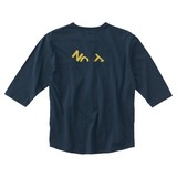 THE NORTH FACE(ザ･ノース･フェイス) JUMBO LOGO 3/4 TEE Men’s AT37862 長袖Tシャツ(メンズ)