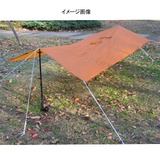 ハイマウント(HIGHMOUNT) ポケッタブル シルコートポンチョ 15402 レインコート&ポンチョ