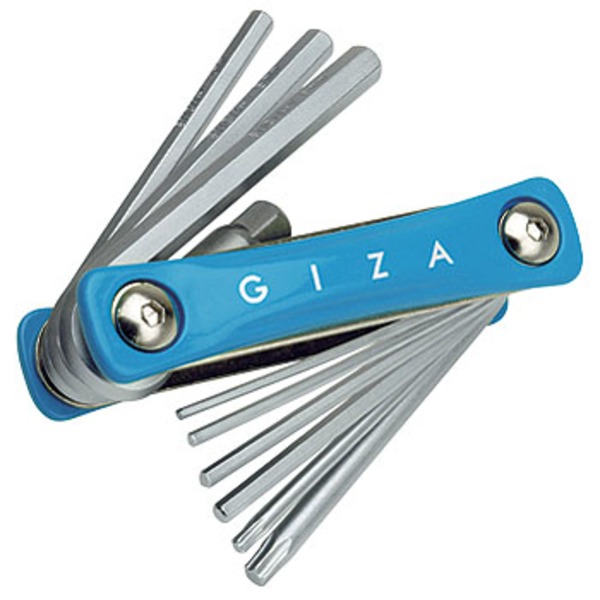 GIZA PRODUCTS(ギザプロダクツ) 10機能 フォールディング ツール TOL16702 携帯型マルチツール