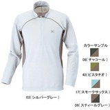 ミズノ(MIZUNO) ドライベクター･ライトインナー長袖ジップネックシャツ Men’s 73EF203 長袖シャツ(メンズ)