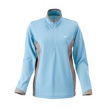 ミズノ(MIZUNO) ドライベクター･ライトインナー長袖ジップネックシャツ Women’s 73EL203 シャツ･ポロシャツ(レディース)