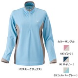 ミズノ(MIZUNO) ドライベクター･ライトインナー長袖ジップネックシャツ Women’s 73EL203 シャツ･ポロシャツ(レディース)