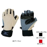 ミズノ(MIZUNO) フィンガレスメッシュトレイルグラブ 73GF206 アウターグローブ(アウトドア)