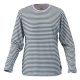 ミズノ(MIZUNO) ドライベクター･ボーダー長袖Tシャツ Women’s 73TL225 Tシャツ･カットソー長袖(レディース)