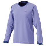 ミズノ(MIZUNO) ブリーズライトメッシュボーダー長袖Tシャツ Women’s 73TL231 Tシャツ･カットソー長袖(レディース)