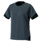 ミズノ(MIZUNO) ブリーズライトメッシュボーダー半袖Tシャツ Women’s 73TL232 Tシャツ･ノースリーブ(レディース)