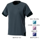ミズノ(MIZUNO) ブリーズライトメッシュボーダー半袖Tシャツ Women’s 73TL232 Tシャツ･ノースリーブ(レディース)