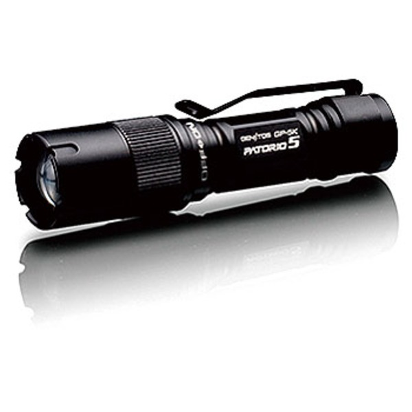 GENTOS(ジェントス) ジェントス･パトリオ5 単四電池式 GP-5K BK ハンディライト