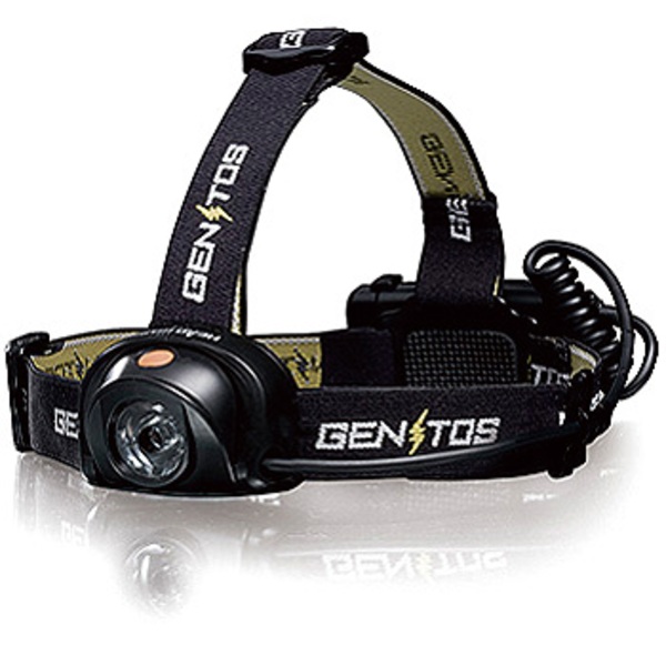 GENTOS(ジェントス) ヘッドウォーズ HW-833XE 最大125ルーメン 単三電池式 HW-833XE ヘッドランプ