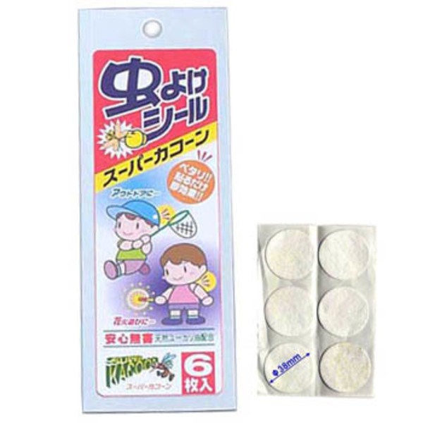 エーワン 虫よけシール 6枚入(単品) SK-6 防虫､殺虫用品