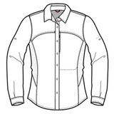 Columbia(コロンビア) ウィメンズ シルバーリッジストレッチロングスリーブシャツ TL7255 シャツ･ポロシャツ(レディース)