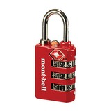 モンベル(montbell) TSA ダイヤルロック 1124397 セキュリティグッズ