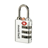 モンベル(montbell) TSA ダイヤルロック 1124397 セキュリティグッズ
