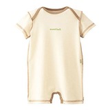 モンベル(montbell) オーガニックコットン ハーフスリーブ ロンパース Baby’s 2104158 カバーオール(ジュニア･キッズ･ベビー)