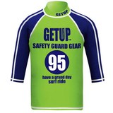 GET UP(ゲットアップ) ラッシュガード/7分袖･ジッパー付き Kid’s GCR-30231 ラッシュガード(キッズ/ベビー)