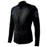 T&C SURF DESIGNS(ティーアンドシーサーフデザイン) メンズ タッパー FRONT ZIPPER TTP-30218 ラッシュガード(メンズ)