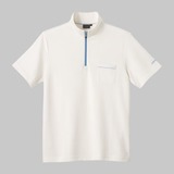 LATERRA(ラテラ) バンブーH/Sジップアップ LS58156 半袖Tシャツ(メンズ)