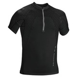 SALOMON(サロモン) EXO 半袖ジップ テック TEE Men’s L10719300 半袖Tシャツ(メンズ)