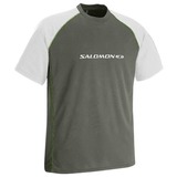 SALOMON(サロモン) モト ロゴ テックTEE Men’s L10676000 半袖Tシャツ(メンズ)