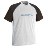 SALOMON(サロモン) モト ロゴ テックTEE Men’s L10676200 半袖Tシャツ(メンズ)