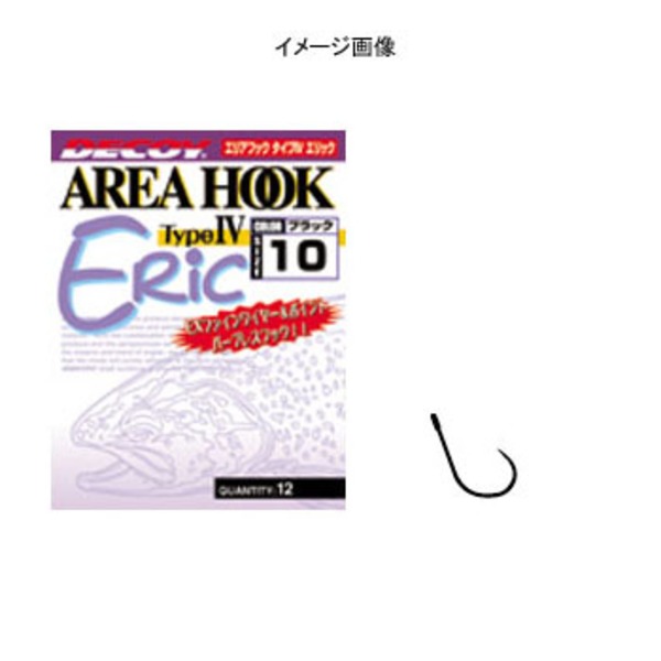 カツイチ(KATSUICHI) エリアフックタイプIV エリック   シングルフック(トラウト用)