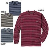 モンベル(montbell) CHMC.クルーネックボーダーシャツ 1104512 長袖Tシャツ(メンズ)