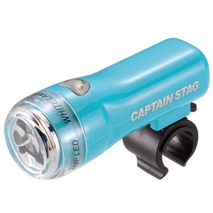 キャプテンスタッグ(CAPTAIN STAG) ３ＬＥＤ ヘッドライト ２２７ＳＬＩＭ 単四電池式 ライトブルー Y-4614