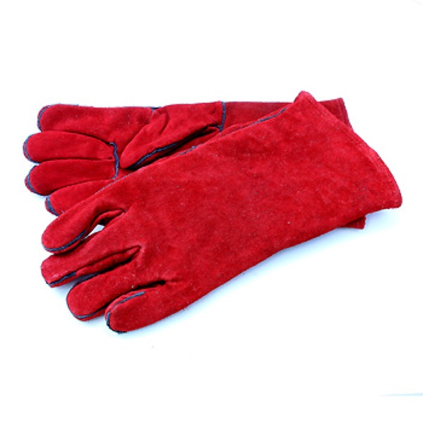 K-WORLD ダッチオーブン用レッドレザーグローブ   ダッチオーブン&スキレットアクセサリー