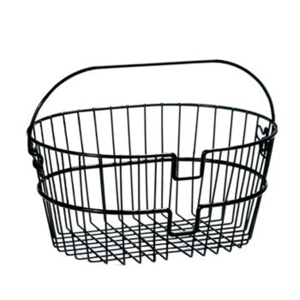 RIXEN&KAUL(リクセンカウル) 【正規品】ニューワイヤーバスケット フロントバスケット 前カゴ サイクル/自転車 RK-KF805-BK かご･バスケット