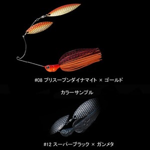 エバーグリーン(EVERGREEN) Dゾーン DW(ダブルウィローリーフ) 1/2oz #12 スーパーブラック×ガンメタ 1252012 エバーグリーン(EVERGREEN) Dゾーン DW(ダブルウィローリーフ) 1/2oz #12 スーパーブラック×ガンメタ 1252012